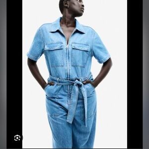 Denim jumpsuit